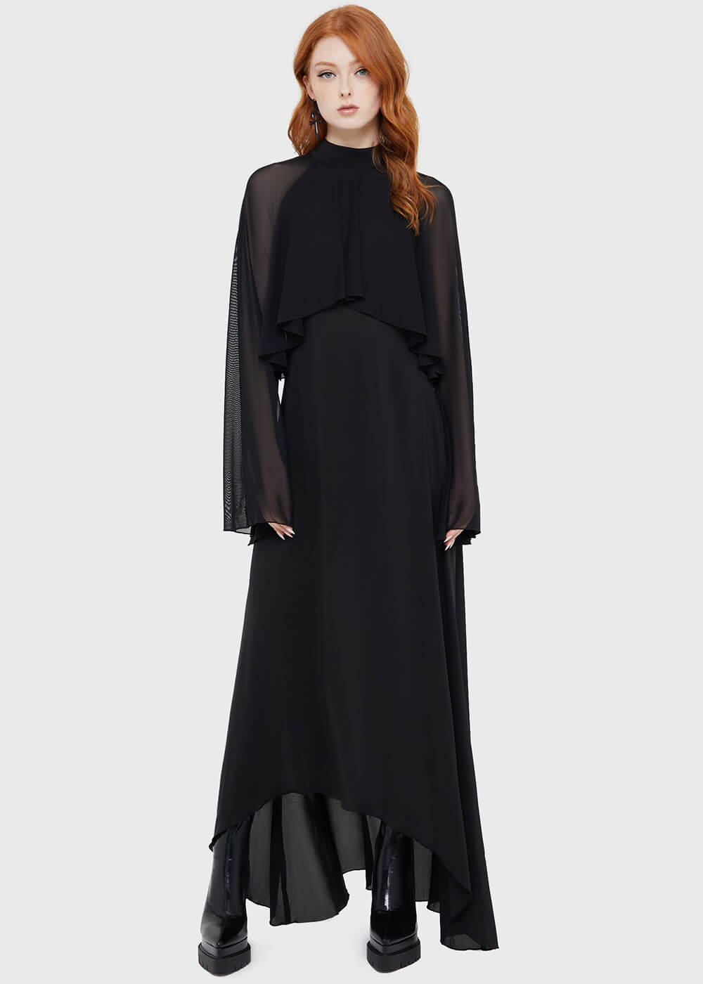 Killstar Night Coil Maxi Dress Black - www.succubus.us Killstar Night Coil Maxi Dress Black - www.succubus.us