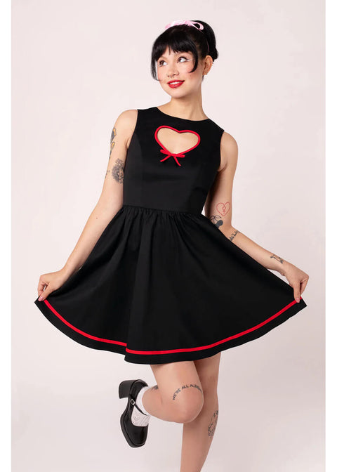 lucie mini dress black Women's Lucie Mini Dress Black in Size Small by Outcast
