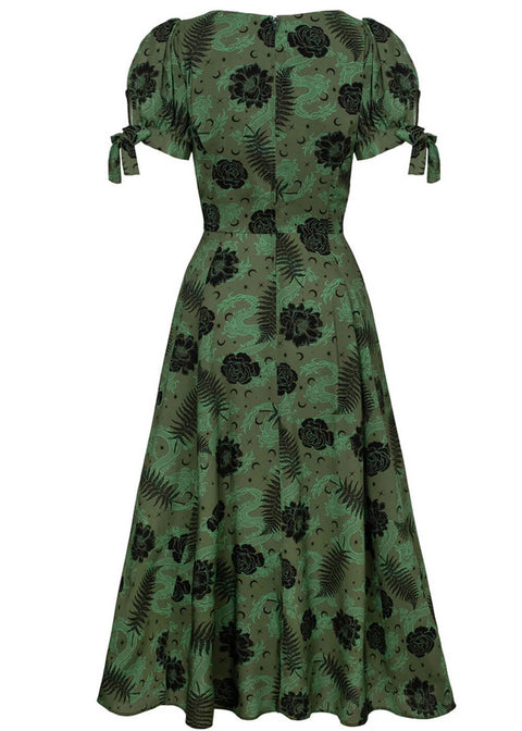 georgia green dress Thomas & Lourdes Georgia Dress