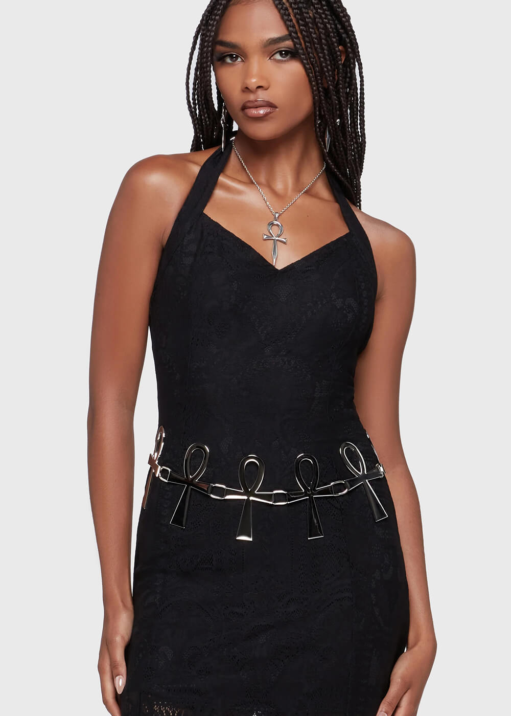 Killstar Lilith's Garden Maxi Dress Black - www.succubus.us