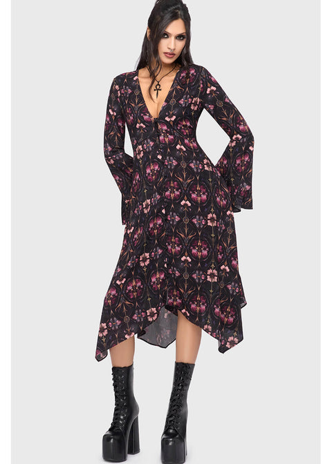 killstar midi dress Celestial Night Midi Dress